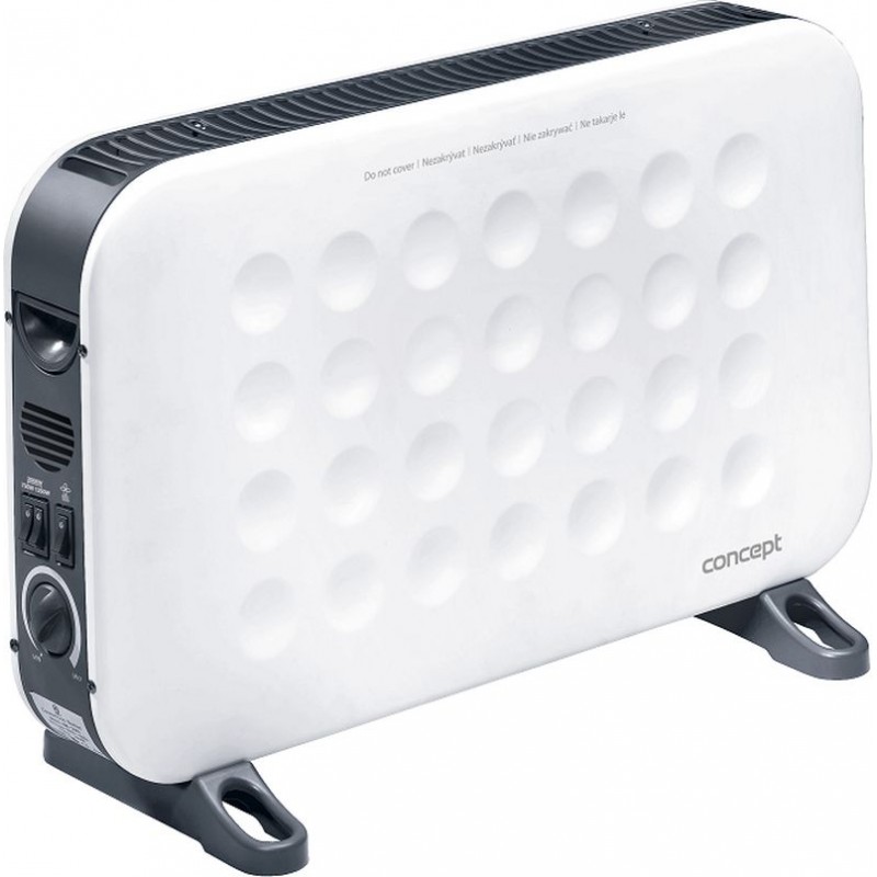 CONCEPT KS3018 Konvektor 2000 W s turbem, bílá ks3018