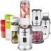 CONCEPT SM3391 FRESH&NUTRI Smoothie mixér, chopper,mlýnek, 700W + láhve 2 x 570ml + 400ml, bílý sm3391