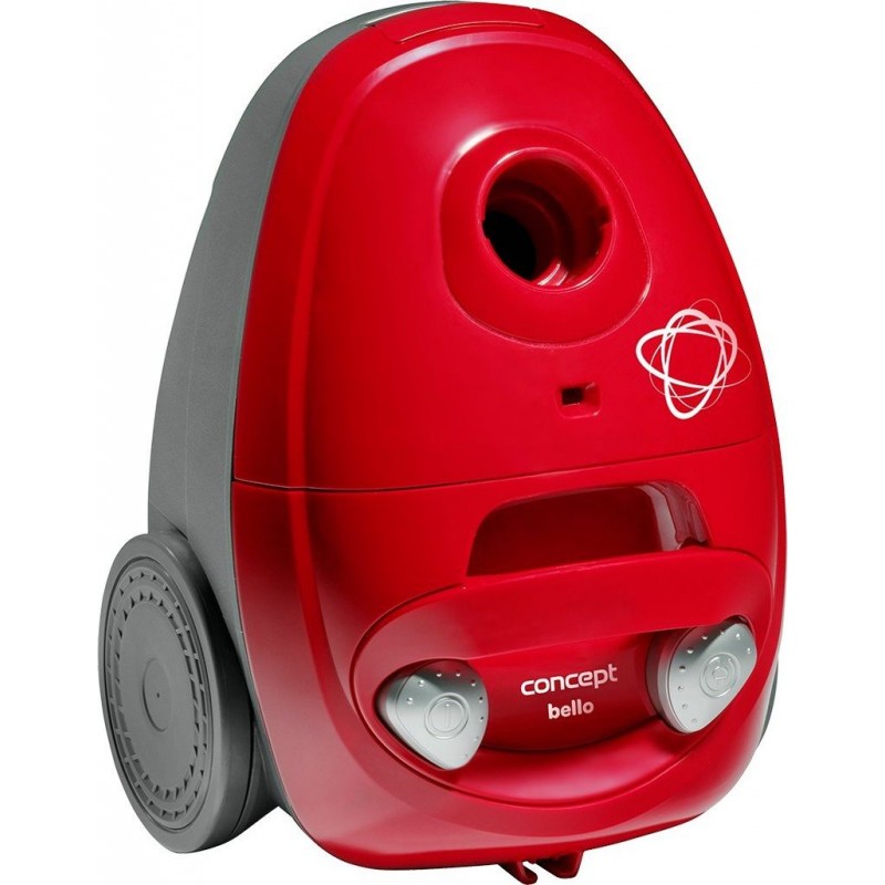 CONCEPT VP8350 BELLO sáčkový vysavač 700 W, červená vp8350