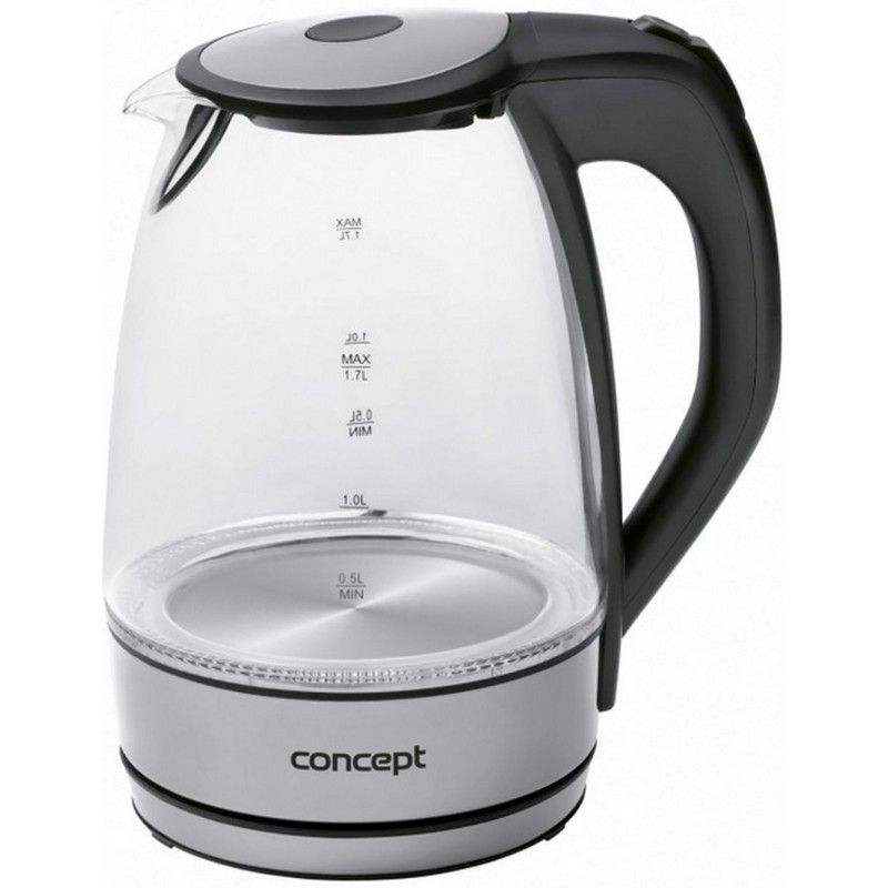 CONCEPT RK-4030 Rychlovarná konvice skleněná 1,7 l rk4030 CONCEPT RK-4030 Rychlovarná konvice skleněná 1,7 l rk4030