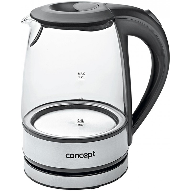 CONCEPT RK-4900 Rychlovarná konvice skleněná 1,2 l rk4900 CONCEPT RK-4900 Rychlovarná konvice skleněná 1,2 l rk4900
