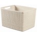 CURVER JUTE L 20L Košík 36 x 28 x 23 cm, béžový 01907-885