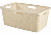CURVER JUTE 46L Koš na čisté prádlo 59 x 39 x 26 cm, béžový 08091-885