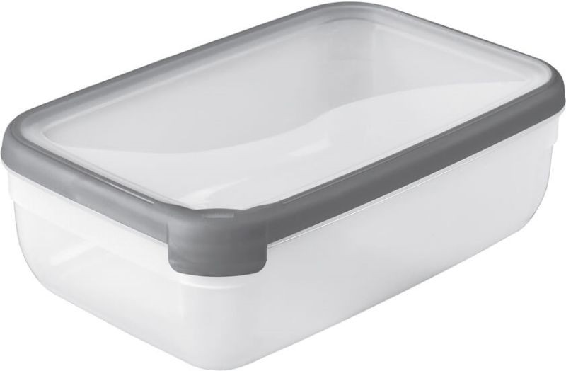 CURVER GRAND CHEF 4L Dóza obdélníková, 30 x 20 x 9,4 cm, transparentní/šedá 00010-673