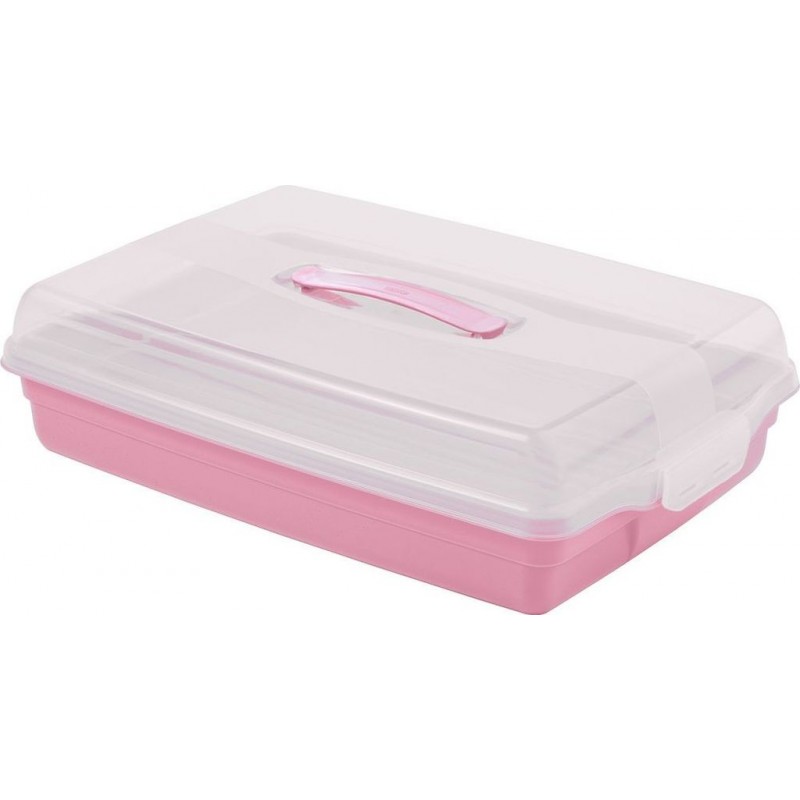 CURVER PARTY BOX s poklopem 45 x 29,5 x 11,1 cm růžový 00415-X51 CURVER PARTY BOX s poklopem 45 x 29,5 x 11,1 cm růžový 00415-X51