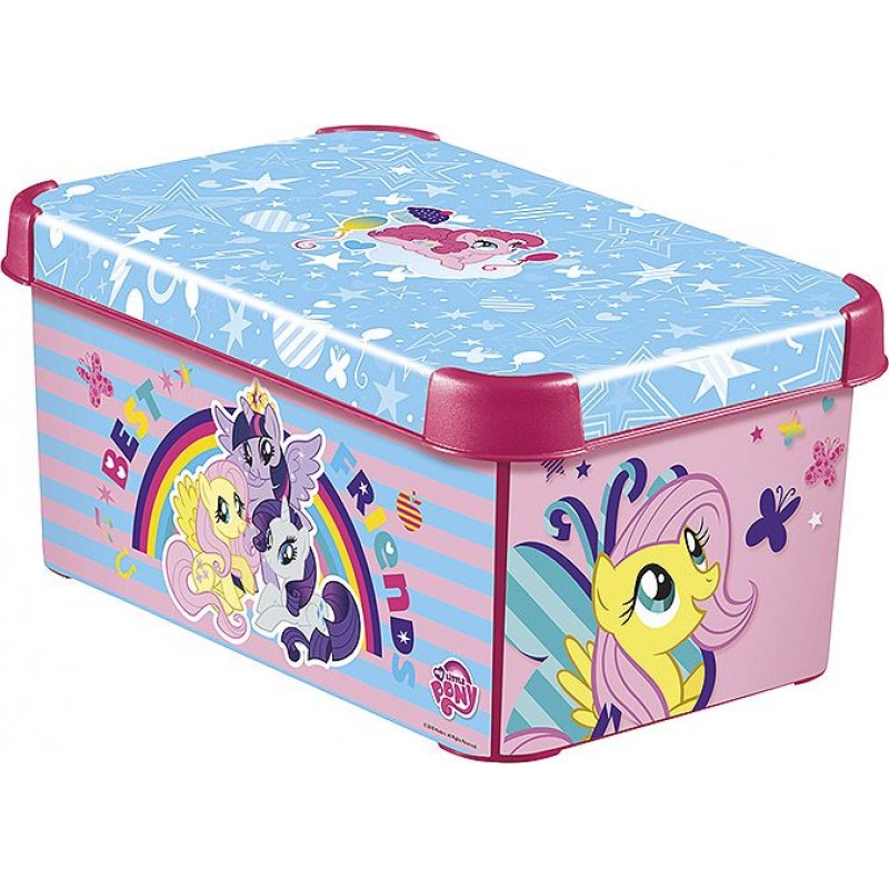 CURVER úložný box - S - My Pony Friends, 13,5 x 29,5 x 19,5 cm, 04710-L20