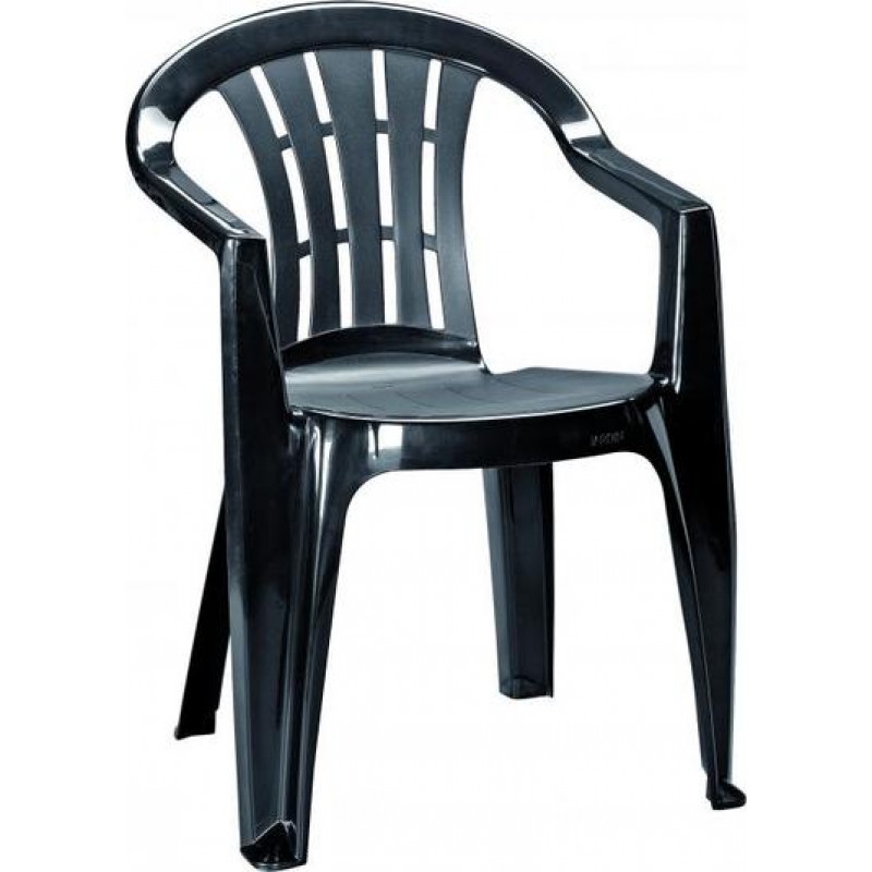 CURVER CUBA zahradní židle, 56 x 58 x 79 cm, grafit 17180005 CURVER CUBA zahradní židle, 56 x 58 x 79 cm, grafit 17180005