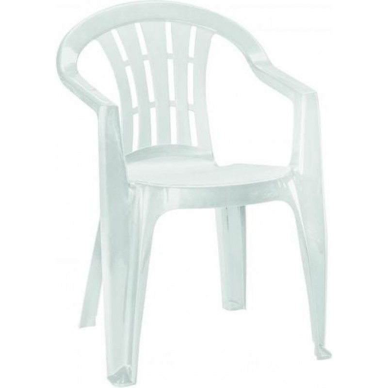 CURVER CUBA zahradní židle, 56 x 58 x 79 cm, bílá 17180005