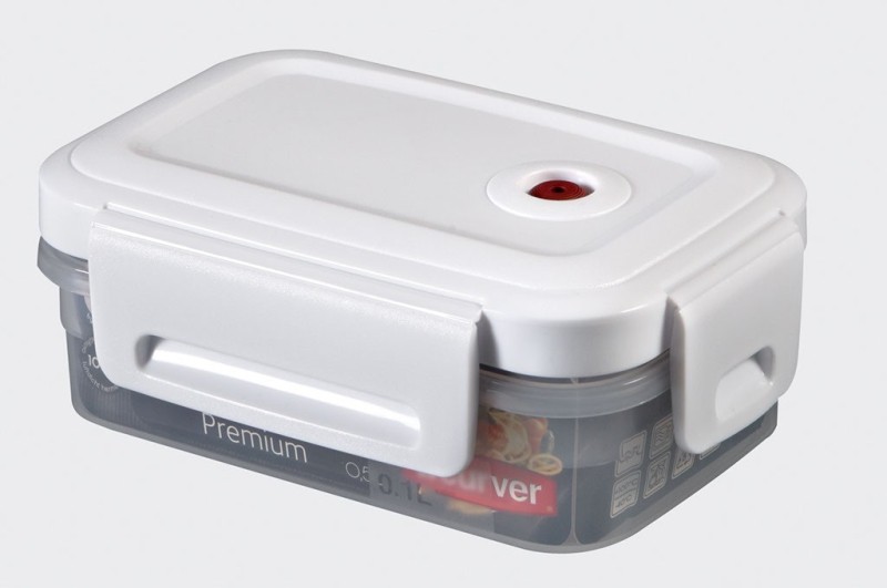 CURVER Potravinová dóza AromaFresh Premium, 10 x 15 x 6,1 cm, 0,5 l, transparentní, 00372-540