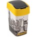 CURVER FLIP BIN NEW YORK 25L Odpadkový koš 47 x 26 x 34 cm žlutá/šedá 02171-N27