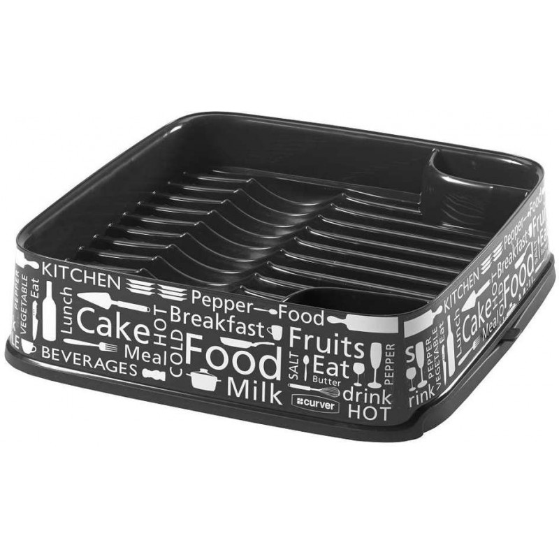 CURVER Odkapávač čtvercový - motiv kuchyně 02331-S25 CURVER Odkapávač čtvercový - motiv kuchyně 02331-S25