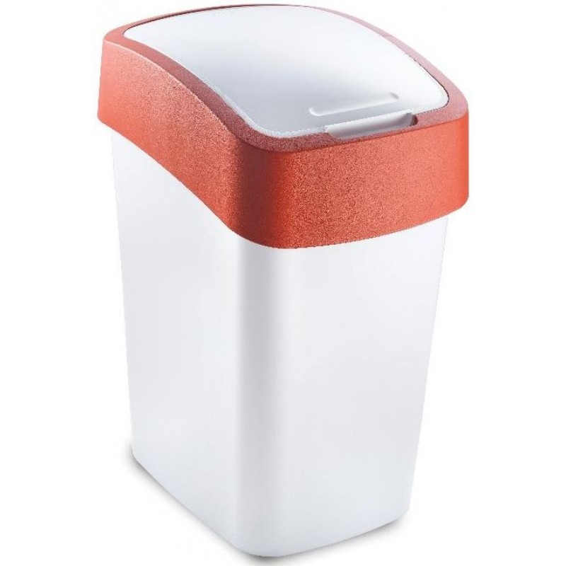 CURVER Odpadkový koš Flipbin, 65,3 x 29,4 x 37,6 cm, 50 l, červený, 02172-946 CURVER Odpadkový koš Flipbin, 65,3 x 29,4 x 37,6 cm, 50 l, červený, 02172-946