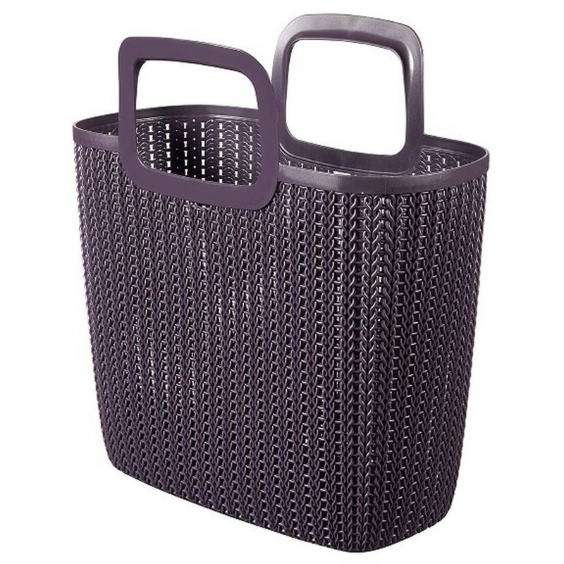 CURVER Knit nákupní taška 25 l, fialová 03672-X66