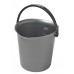 CURVER kbelík 9 l stříbrná 02338-212