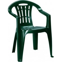 CURVER MALLORCA zahradní židle, 56 x 58 x 79 cm, tmavě zelená 17180335
