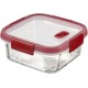 CURVER SMART COOK 0,7L dóza 15 x 15 x 7 cm transparentní/červená 00115-472