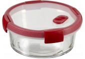 CURVER SMART COOK 0,6L dóza 16 x 7 cm transparentní/červená 00117-472