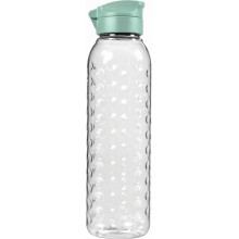 CURVER DOTS 0,75L Láhev na pití 25 x 7 cm transparentní/světle zelená 00281-Q19