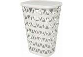 CURVER OCEANA 55L Koš na špinavé prádlo 42,6 x 34,5 x 60,1 cm, béžová 00520-885