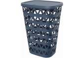 CURVER OCEANA 55L Koš na špinavé prádlo 42,6 x 34,5 x 60,1 cm, modrá 00520-Z99