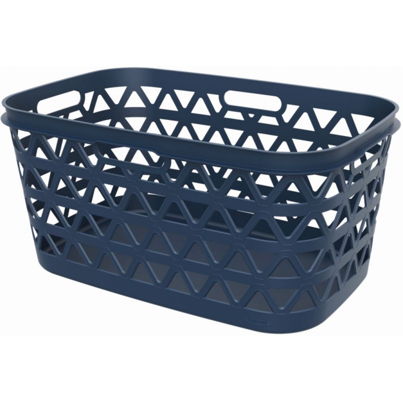 CURVER OCEANA 45L Koš na čisté prádlo 57,1 x 37,1 x 27,1 cm, modrá 00521-Z99 CURVER OCEANA 45L Koš na čisté prádlo 57,1 x 37,1 x 27,1 cm, modrá 00521-Z99