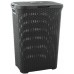 CURVER STYLE 60L Koš na špinavé prádlo 44,8 x 61,5 x 34,1 cm, tmavě šedý 00707-308