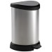 CURVER DECO BIN 15L Odpadkový koš 30,3 x 26,8 x 44,8 cm stříbrný 02120-582