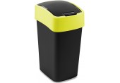 CURVER FLIP BIN 25L Odpadkový koš 47 x 26 x 34 cm černá/žlutá 02171-E64