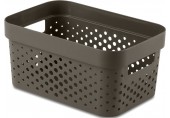 CURVER INFINITY 4,5L Úložný box 26 x 18 x 12 cm, recyklovaný plast, hnědý 04747-C74