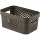 CURVER INFINITY 4,5L Úložný box 26 x 18 x 12 cm, recyklovaný plast, hnědý 04747-C74
