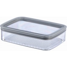 CURVER DRY RECTANGULAR 1,4L dóza 22,5x16x6cm transparent/šedá 07276-840