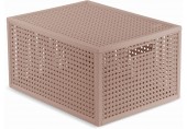 CURVER KAYA M 20L Úložný box, 37,6 x 30 x 20,7 cm, pudrová 17213763