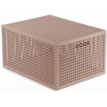 CURVER KAYA M 20L Úložný box, 37,6 x 30 x 20,7 cm, pudrová 17213763