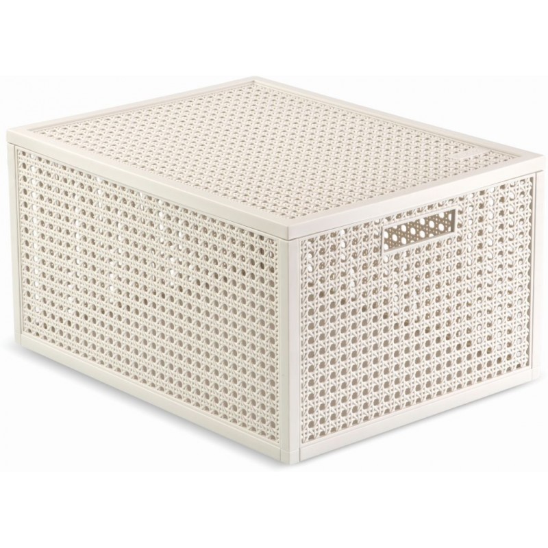 CURVER KAYA M 20L Úložný box, 37,6 x 30 x 20,7 cm, béžová 17213763 CURVER KAYA M 20L Úložný box, 37,6 x 30 x 20,7 cm, béžová 17213763