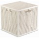 CURVER KAYA 19L Úložný box kostka, 28 x 28 x 28 cm, béžová 17213764