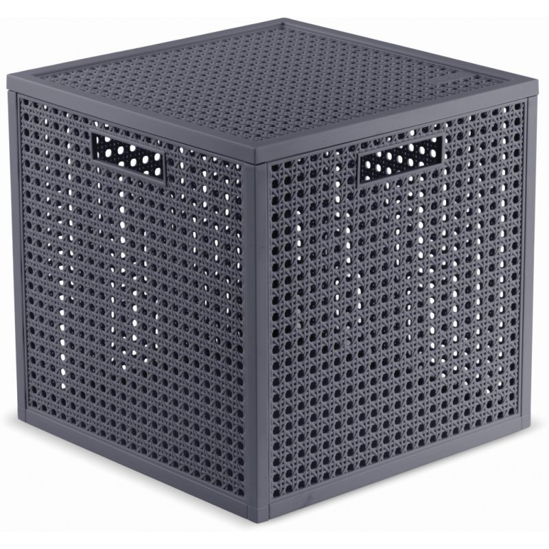 CURVER KAYA 19L Úložný box kostka, 28 x 28 x 28 cm, modrošedá 17213764 CURVER KAYA 19L Úložný box kostka, 28 x 28 x 28 cm, modrošedá 17213764