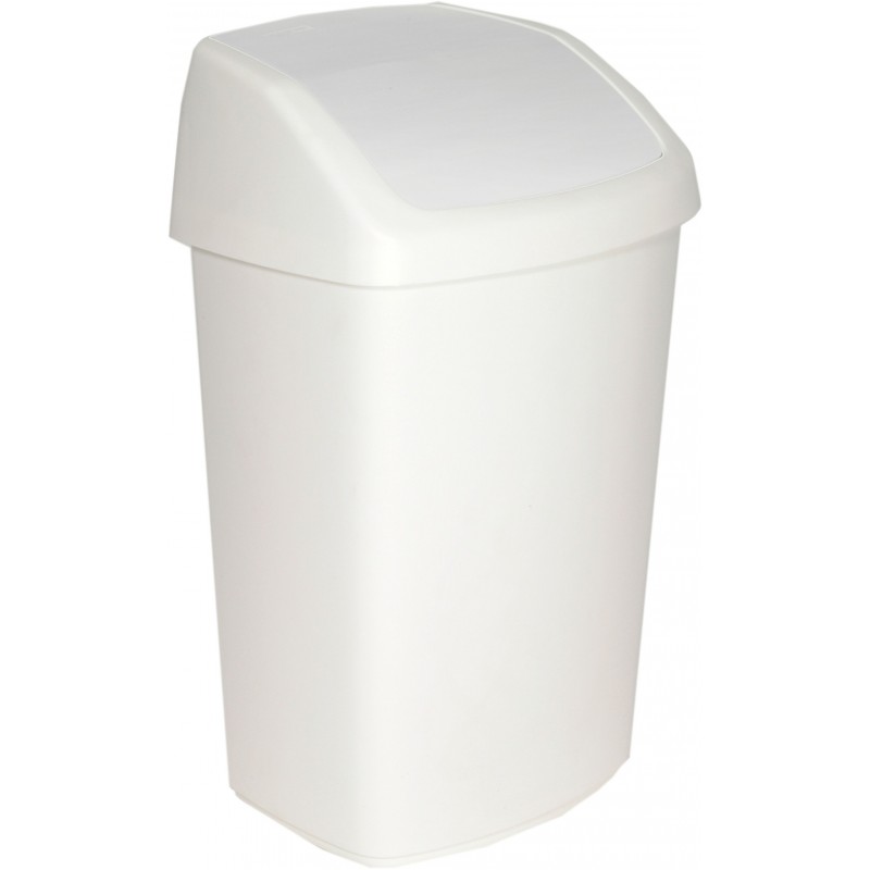 CURVER SWING BIN 50L Odpadkový koš 40,6 x 34 x 66,8 cm bílý 03987-026 CURVER SWING BIN 50L Odpadkový koš 40,6 x 34 x 66,8 cm bílý 03987-026