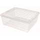 CURVER TEXTILE 10L Úložný box 34,2 x 29,7 x 12,5 cm transparentní 03007-001