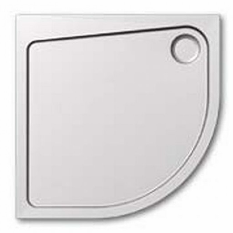 Gustavsberg LOGIC KR 80 sprch. vanička, čtvrtkruhová DA0835LOG4W-01