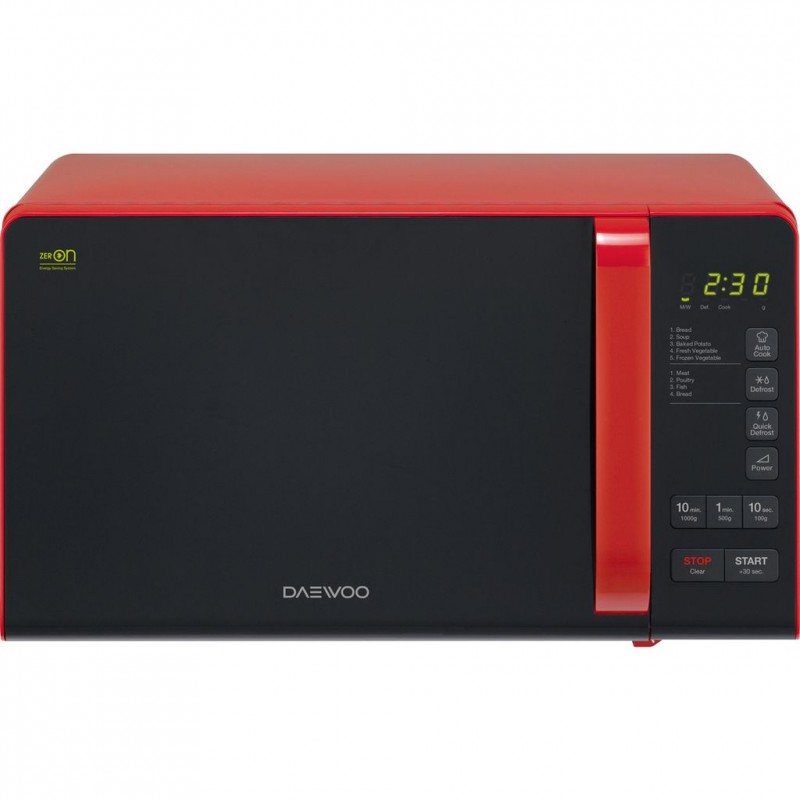 DAEWOO KQG 6S3BR mikrovlnná trouba s grilem digitální červená 40037807