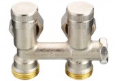 Danfoss RLV-K radiátorové šroubení rohové 3/4" AG a 1/2" IG 003L0282