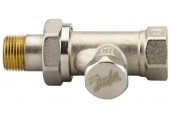 Danfoss RLV-S10 radiátorové šroubení 3/8" přímé 003L0122