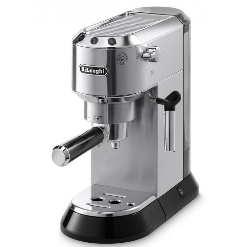 DeLonghi EC 680 M Dedica Pákový kávovar stříbrný DeLonghi EC 680 M Dedica Pákový kávovar stříbrný
