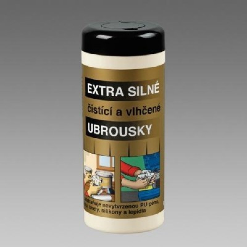 DEN BRAVEN čistící a vlhčené ubrousky extra silné 2271 DEN BRAVEN čistící a vlhčené ubrousky extra silné 2271