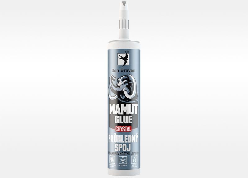 Den Braven Mamut Glue, High Tack lepidlo 290 ml transparent, 1183