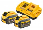DeWALT DCB118T2 Sada XR FlexVolt 54V nabíječka DCB118 + 18V 2x6,0Ah