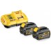 VÝPRODEJ DeWALT DCB118X2 Sada XR FlexVolt 54V nabíječka DCB118 + 18V 2x9,0Ah BEZ ORIG. OBALU!!