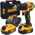 DeWALT DCD709P2T Aku příklepový vrtací šroubovák 65Nm (18V/ 2x5,0Ah) v kufru Tstak
