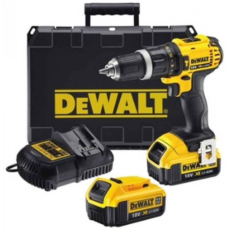DeWALT DCD785M2 Aku vrtačka s příklepem XR (60Nm/18V/2x4,0Ah) kufr DeWALT DCD785M2 Aku vrtačka s příklepem XR (60Nm/18V/2x4,0Ah) kufr