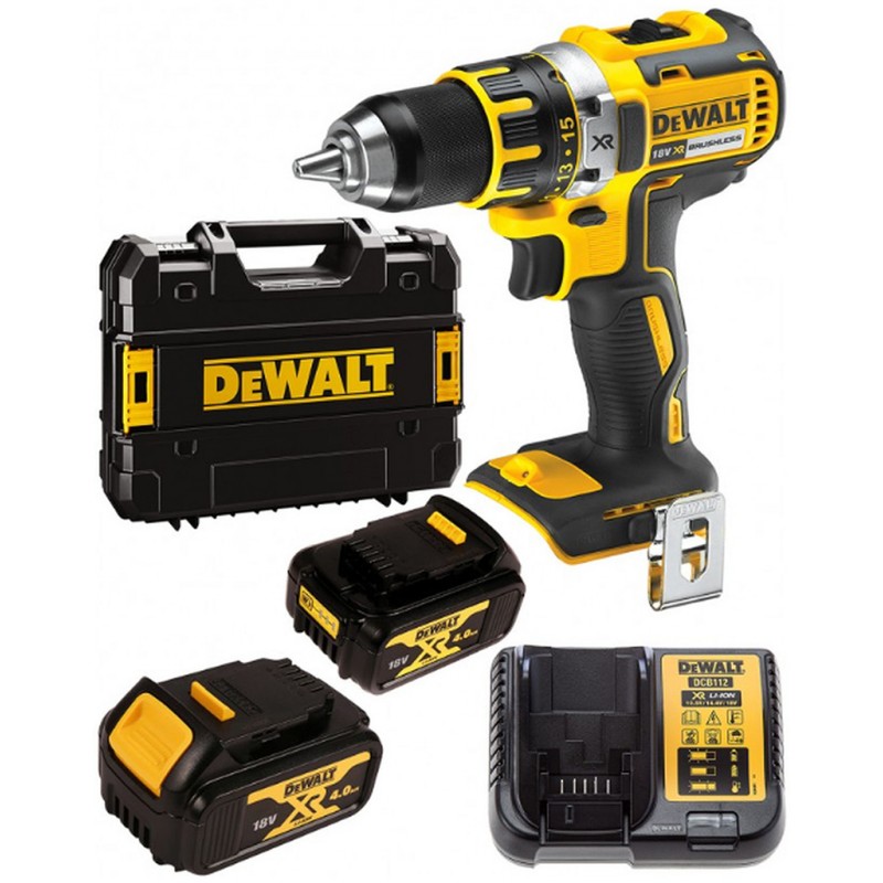 DeWALT DCD790M2 Aku vrtací šroubovák (60Nm/18V/2x4,0Ah) kufr Tstak DeWALT DCD790M2 Aku vrtací šroubovák (60Nm/18V/2x4,0Ah) kufr Tstak